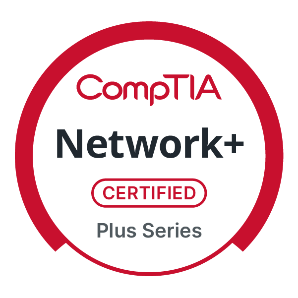 CompTIA Network+ certificate badge